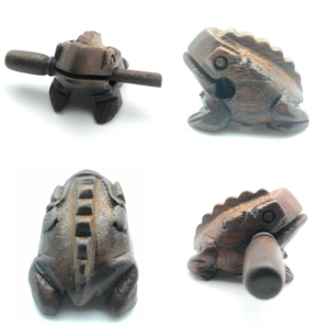 Croaking Frog Guiro - 1.5 Inch